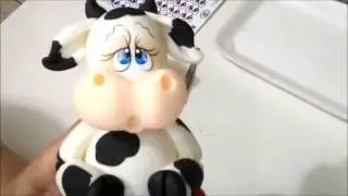 Como colocar olhos adesivos no biscuit