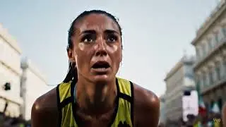 This Marathon Finish Will Change You | Shot with VEO 3 & Narrated by Google Gemini