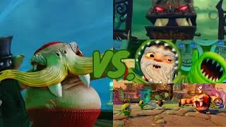 Brawlrus VS. Chompy Mage, Chomp Chest and Brawl and Chain | Skylanders Trap Team