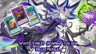 Yu-gi-oh White Forest Azamina Toy Box Deck Profile!