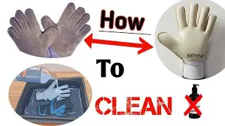 How To Wash Goalkeeper Gloves In Hindi 2022 #goalkeeper #gloves #goalkeepers