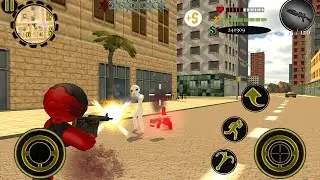 Stickman Rope Hero 2 (by Mine Games Craft) Android Gameplay [HD]