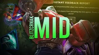 DIAMOND BLITZCRANK MID?! - Climb to Master - League of Legends