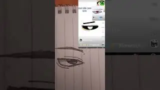 the eye i drew! funfact. you have to look further away from the eye to see it more beautiful❤✨