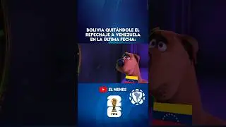 Solo pod&iacute;a ir uno 😔 #venezuela #bolivia #eliminatorias #elmemes #memes #futbol #mundial #humor