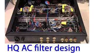 6AS7 tube preamp with 3 outputs assembly process #3 ; FLUXION BL-3AT