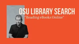 OSU Library Search: How to read eBooks online