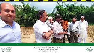 COO CBD Punjab Brigadier R Mansoor Janjua visited NSIT City to assess the progress