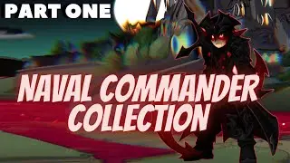 AQW ALL MY NAVAL COMMANDER COLLECTION - PART ONE | AQWorlds2022