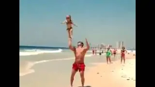 Young acrobat