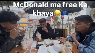 McDonald me free Ka Khaya 😂in Cyprus 🇪🇺 #cyprus #europe #viralvideo #viralvlogs #youtube #travel 