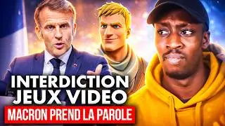 Les jeux video INTERDITS aux - de 15 ANS 😳 Emmanuel Macron prend la parole