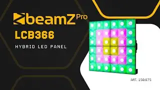 beamZ LCB366 Hybrid LED Panel Pixel Control - 150.675
