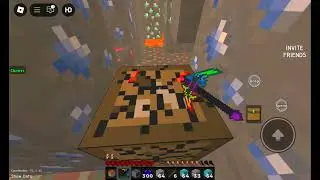 roblox mincraft making strongest items in roblox mincraft ERROR SWORD AND VOID ARMOR 😱😱😱😱