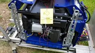Powerhorse LC3500 (Loncin, Predator 3500, BE) inverter generator running open kimono