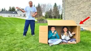 Heidi and Zidane are hiding from their Dad