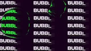 Bubbly Text | After Effects | Typography | Animation | Bubble Text