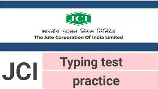 JCI Typing test practice!! How to practice jci typing test!!