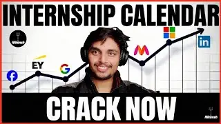 Internship Calendar 2026 | Best internship + Stipend✅ | Which company hires when? | Nikansh