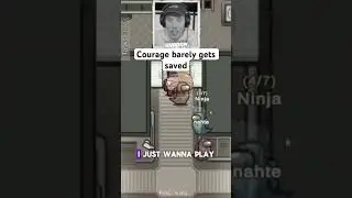 Courage barely gets saved #sidemenamongus #sidemen #amongus