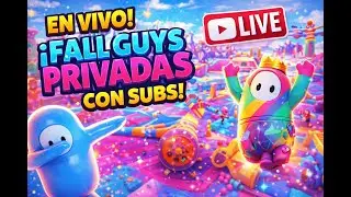 🔴🔥FALL GUYS PRIVADAS  CON SUSCRIPTORES NUEVO MODO Crown Jam (en Fortnite)👌😎 #fallguysprivadas