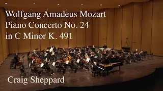Craig Sheppard - Mozart Piano Concerto No. 24 in C minor (Nov 2, 2022) + 3 Encores