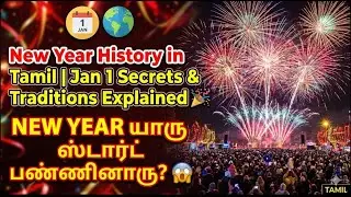 New Year History in Tamil | Jan 1 Secrets & Traditions Explained 🎉  #NewYearHistory#NewYearTamil