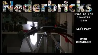 Let's Play with the Lego Roller Coaster 10261 Roller coaster tycoon style!