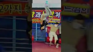 Cool Girl Performs Back Flip on Disco Pang Pang 🔥😎
