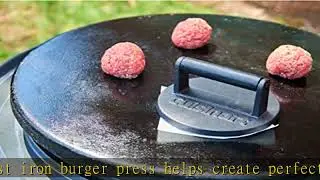 Cuisinart Smashed Burger Press, Cast Iron CISB-111