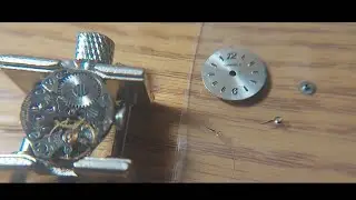 Removing stem from old Caravelle RP 17 jewel movement