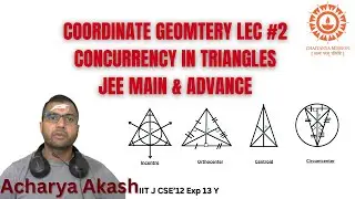 Introduction to Coordinate Geometry | Lec #2 | Concurrency in Triangles