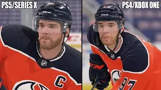 NHL 22 NEXT GEN vs CURRENT GEN Side by Side!