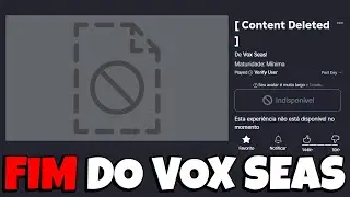 FIM DO VOX SEAS? 😢