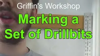 Organizing Drillbits by Painting the Ends