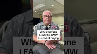 Why everyone LEASES BMWs instead of buying them explainer video