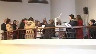 Mjesoviti zbor zupe Dobrog Pastira Djakovo - Oj pastiri cujte novi glas