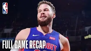 PISTONS vs SUNS | Blake Griffin Goes For A Near Triple-Double In Phoenix | March 21, 2019