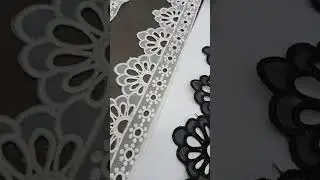 #cutworkembroidery #cutworklace #shortvideo #weddingdress