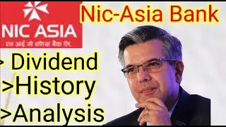 Nic-asia bank limited/dividend/history/analysis/top banks in nepal/By share rocket