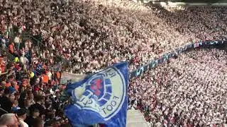 Rangers fans in Amsterdam (Ajax vs Rangers 4-0) UEFA Champions League 2022