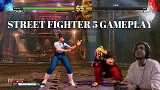 Street Fighter 5 Gameplay PS4 Slim 1080p