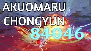 (Updated) Akuoumaru test with Chongyun (up to 84k per blade)