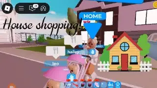 House shopping! *new rp series!! VOICED* club roblox RP