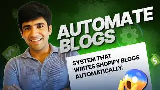 Automating Blog Creation for My Shopify App