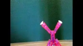 StickBot: Cart Wheeling (Pink)