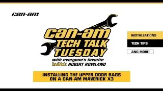 Tech Talk Tuesday | Quarter Door Storage Bags for Maverick X3 for Maverick X3
