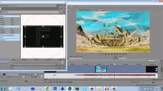 How to use Sony Vegas Pro 11 Pan/Crop Tool & Render Settings
