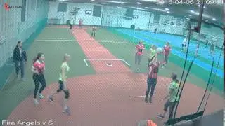 41316 Court1 Willows Sports Centre Cam1 Fire Angels v Salt Shakers