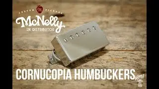 McNelly Pickups - Cornucopia Humbucker pickup demo - clean
